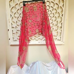 Raj NWT Silk Scarf Or Hair Tie Or Purse Accessory OSFM
